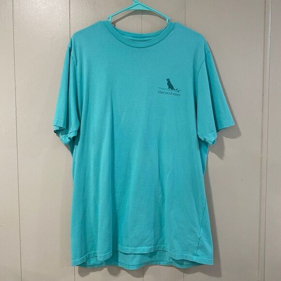 Vineyard Vines Other - Vineyard Vines Men’s T-Shirt Large – Teal Whale Logo Short Sleeve Tee